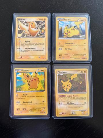 Pokemon Kaarten - Pikachu beschikbaar voor biedingen