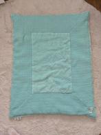 Boxkleed koeka mint creme, Ophalen of Verzenden, Gebruikt, Rechthoekig, Boxkleed
