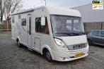 Hymer B 578 - Airco - Lengte bedden - Hefbed - Navigatie+Cam, Caravans en Kamperen, Campers, Integraal, 7 tot 8 meter, Bedrijf
