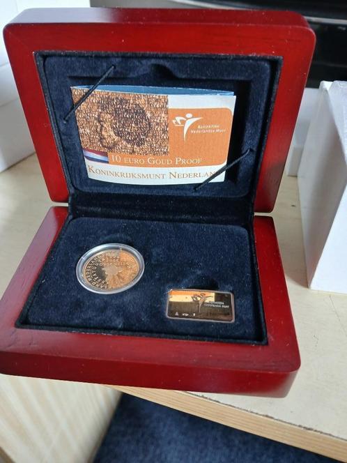 gouden tientjes knm 7 maal, Postzegels en Munten, Munten | Nederland, Losse munt, 10 gulden, Koningin Beatrix, Goud, Verzenden