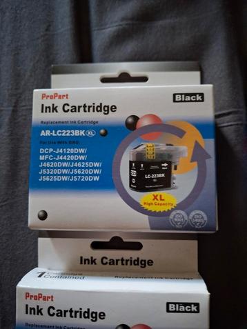 Inkt patronen 5 x zwart, 1 x geel, 1x magenta, 2 x cyan  beschikbaar voor biedingen