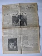 De Rotterdammer maandag 27 december 1965 de weg naar Delft, Verzamelen, Tijdschriften, Kranten en Knipsels, Krant, 1960 tot 1980