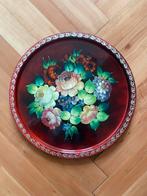 Russisch Jostovo handgeschilderd dienblad, Ophalen of Verzenden, Zo goed als nieuw, Hout