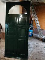 Voordeur buitendeur massief, Doe-het-zelf en Verbouw, Deuren en Horren, Ophalen, Gebruikt, Buitendeur, 200 tot 215 cm
