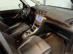 Ford Galaxy 2.0-16V Ghia 7Pers|Leder|Glasdak|Clima|Cruise|Tr, Voorwielaandrijving, Gebruikt, Zwart, 7 stoelen