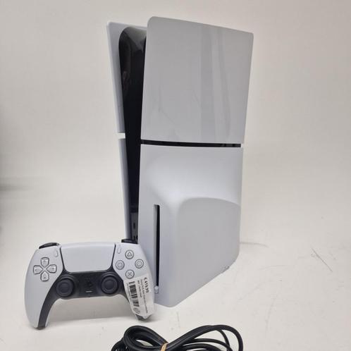 Sony Ps5 Slim Disk Inc Controller Wit  | Nette staat, Spelcomputers en Games, Spelcomputers | Sony PlayStation 5, Zo goed als nieuw