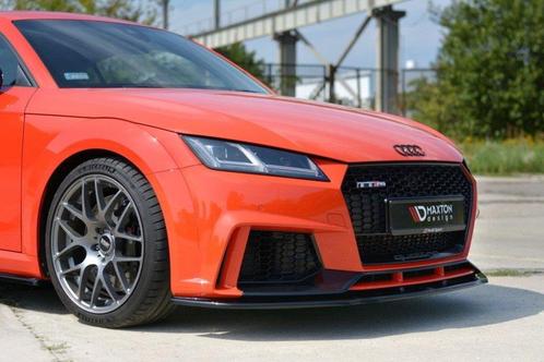 Maxton Design Spoiler Lip Splitter Voor Audi TT RS, Auto diversen, Tuning en Styling, Verzenden