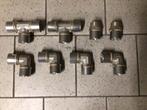 Uponor RVS Koppelingen (50mm / diverse maten), Overige materialen, Overige typen, Ophalen of Verzenden, Zo goed als nieuw