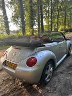 Volkswagen Beetle  Turijn  2.0 Cabriolet 85KW 2005 Grijs, Auto's, Voorwielaandrijving, 65 €/maand, Stof, 4 cilinders