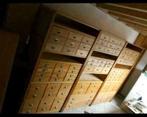 Lundia boekenkast ladenkast ladenblok stelling vintage