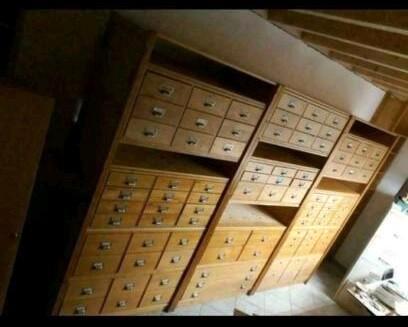 Lundia boekenkast ladenkast ladenblok stelling vintage, Huis en Inrichting, Kasten | Ladekasten, Zo goed als nieuw, 200 cm of meer