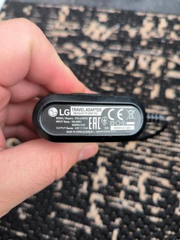 LG USB-Oplader, STA-U35ER2, DC4800011950, Zwart, 4.8V 0,4A beschikbaar voor biedingen