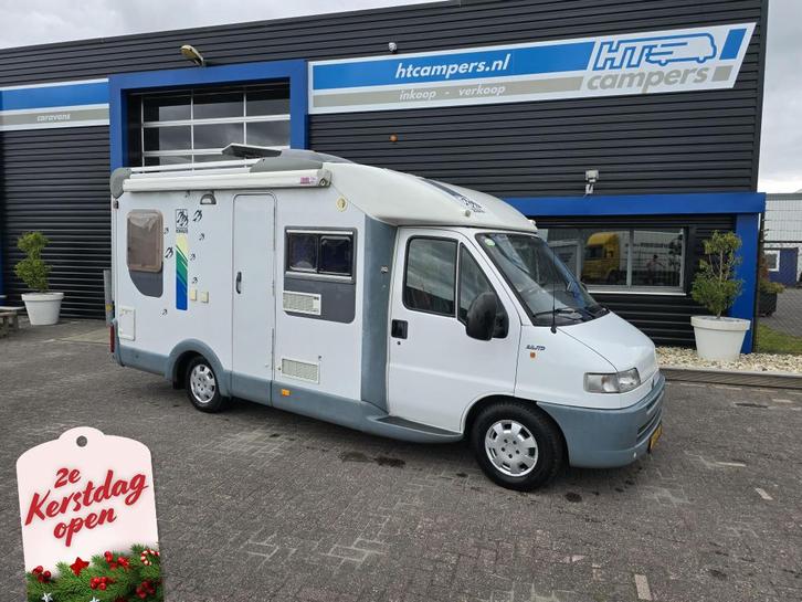 Knaus Sun TI Traveller B.J. 2003, Caravans en Kamperen, Campers, Bedrijf, tot en met 2, Half-integraal, Knaus, Fiat, Diesel, Handgeschakeld