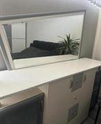 Dressoir met spiegel, Huis en Inrichting, Kasten | Dressoirs, Ophalen, Zo goed als nieuw, 25 tot 50 cm, Met deur(en)