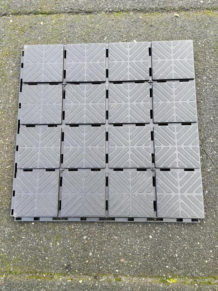 Tuintegels Prosperplast 40 x40 46 stuks, Tuin en Terras, Overige Tuin en Terras, Zo goed als nieuw, Ophalen
