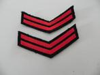 Rang embleem van Korporaal bij de Kon. Marine, Verzamelen, Militaria | Algemeen, Ophalen of Verzenden, Marine, Nederland, Embleem of Badge