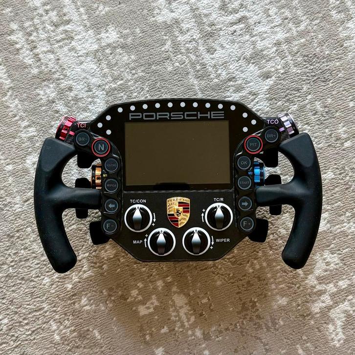 GRID Porsche 911 RSR (V2) Sim Racing Steering Wheel, Computers en Software, Joysticks, Zo goed als nieuw, Ophalen of Verzenden