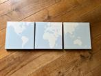 Ikea canvas wereldkaart, Ophalen of Verzenden, Zo goed als nieuw