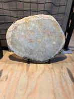 Agaat schijf op standaard