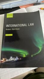 International law Anders Henriksen third edition, Ophalen of Verzenden, Zo goed als nieuw, Overige onderwerpen