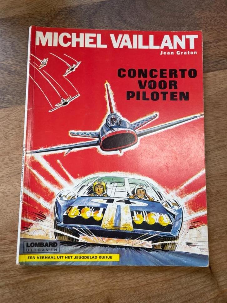 Michel Vaillant - Concerto voor piloten | Lombard SC 1970, Boeken, Stripboeken, Gelezen, Eén stripboek, Ophalen of Verzenden