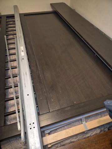 ikea 160 bij 2meter met matras