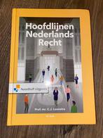 Hoofdlijnen Nederlands Recht, Verzenden, Gelezen, Prof.Mr.C.J. Loonstra