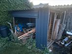TEAB Tuin hok met damwand moet uiterlijk zondag A.s. weg!, Tuin en Terras, Ophalen, Zo goed als nieuw, Hout