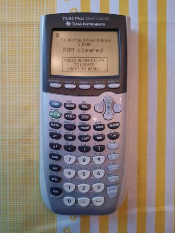 TI-84 Plus Silver Edition - grafische rekenmachine