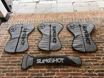 (Nieuw) Slingshot Foil cover 3x met 1x Mast Cover beschikbaar voor biedingen