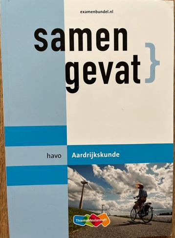 Examenbundel havo Aardrijkskunde 2022/2023 beschikbaar voor biedingen