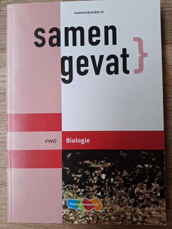 Examenbundel Samengevat Biologie - VWO, Boeken, Schoolboeken, Zo goed als nieuw, Biologie, VWO, Ophalen of Verzenden