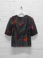 Ted Baker - Prachtige chiffon blouse maat 0/34 - Nieuw €145, Zwart, Nieuw, Ophalen of Verzenden, X