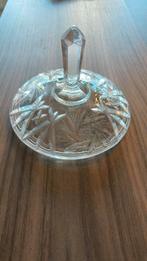 Kristallen Bonbonnière Deksel B&Z 3 Haarlem, Ophalen of Verzenden