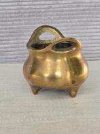 Chinees bronzen wierookvat gemerkt tripod bakje, Antiek en Kunst, Antiek | Koper en Brons, Ophalen