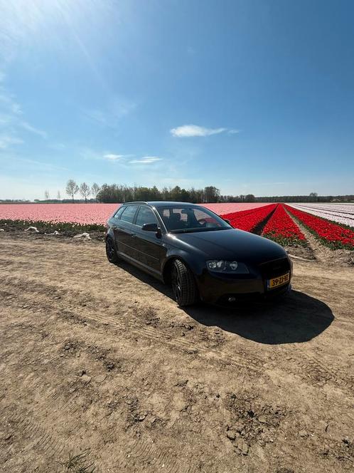Audi A3 2.0TFSI Sportback  DSG 2005 Zwart, Auto's, Audi, Particulier, A3, Benzine, D, Hatchback, Automaat, Geïmporteerd, Zwart