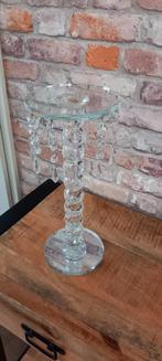 Grote 35cm Kristallen Kandelaar met Pegels♥️NIEUW♥️, Overige materialen, 25 tot 50 cm, 1446dt, Nieuw