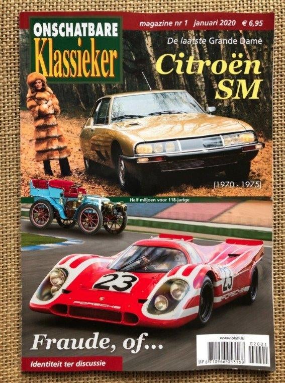 OKM: Citroen SM, Rover SD1, Alfa 146, Ferrari 330 GTS, Ophalen of Verzenden, Zo goed als nieuw, Algemeen