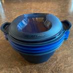 TUPPERWARE MICRO COMBI GOURMET 3 in 1, 2 ltr, Huis en Inrichting, Keuken | Tupperware, Ophalen of Verzenden, Gebruikt, Blauw, Overige typen