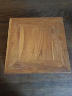 Klein opium tafeltje, Huis en Inrichting, Tafels | Bijzettafels, Minder dan 45 cm, Minder dan 55 cm, Vierkant, Ophalen of Verzenden