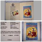 Disney Mickey Mouse Phonecard 1050/10.000 oplage zie foto’s, Ophalen of Verzenden, Mickey Mouse, Nieuw, Overige typen