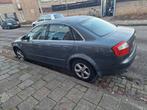 Audi A4 2.0 96KW 2001 Grijs, Auto's, Stof, Zwart, 4 cilinders, 1984 cc
