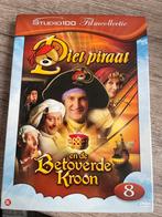 Piet Piraat en de Betoverde Kroon DVD, Avontuur, Alle leeftijden, Ophalen of Verzenden, Zo goed als nieuw