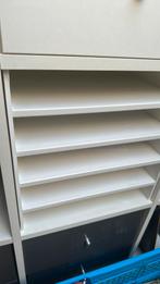 6x inzet met planken voor kallax vakkenkast ikea, Ophalen, Gebruikt