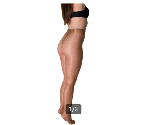 Platino 15 den glans panty maat 40/42 Bronzee, Kleding | Dames, Leggings, Maillots en Panty's, Nieuw, Panty, Maat 40/42 (M), Overige kleuren
