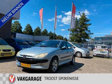Peugeot 206 1.6-16V Gentry,APK T/M 22-01-2026,5 Deurs,5 Zits beschikbaar voor biedingen