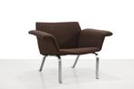 Modernistische design fauteuil uit de jaren 60 PK, Huis en Inrichting, Ophalen, Gebruikt, Bruin, Design