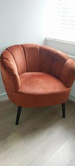 Fauteuil Nancy Terra - roestkleur, Huis en Inrichting, Fauteuils, Ophalen, Zo goed als nieuw, 75 tot 100 cm, 50 tot 75 cm