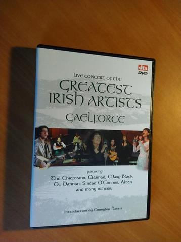 DVD Live concert of the Greatest Irish Artists beschikbaar voor biedingen