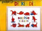 Cado dikkie dik groot borduurpakket  geboorte  sophie, Ophalen of Verzenden, Nieuw, Borduurpakket